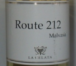 LA ROUTE 212 - LA MALVASIA DI CANDIA SECCO IGT COL... LA ROUTE 212 - LA MALVASIA DI CANDIA SECCO IGT COL...